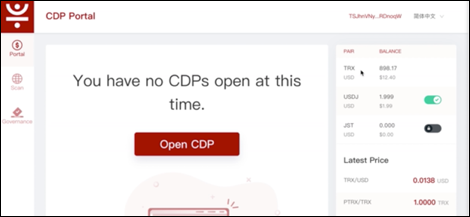 jst airdrop tron cdp tronlink