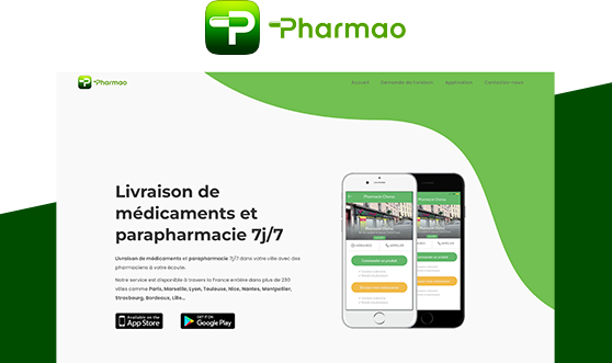 Pharmao - Delivery of medicines and parapharmacy