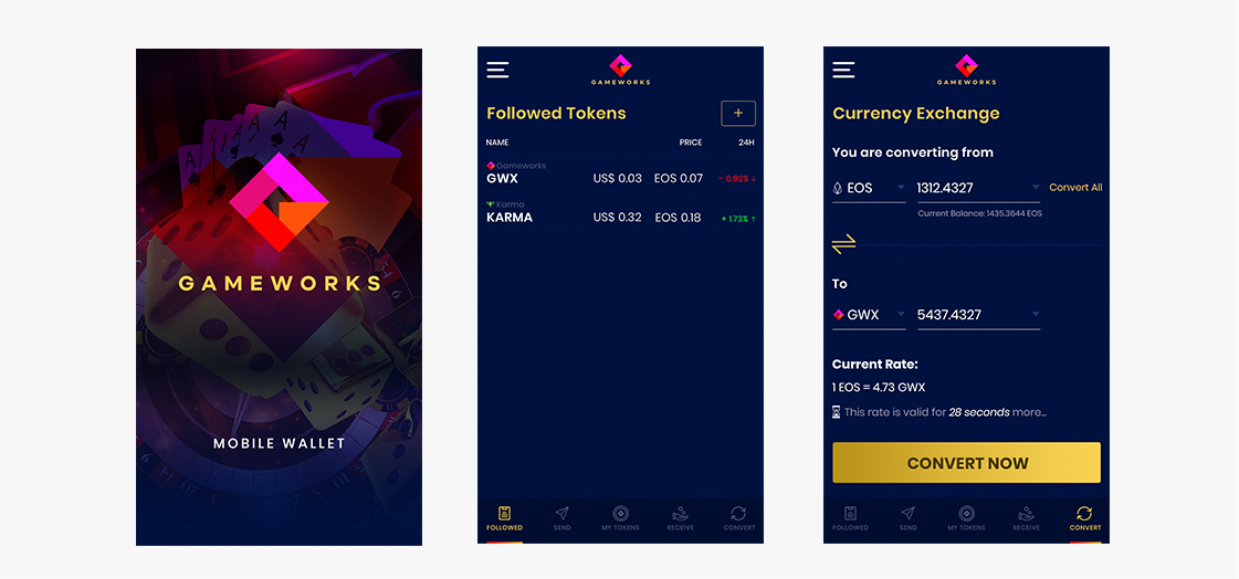 Gameworks Mobile Wallet