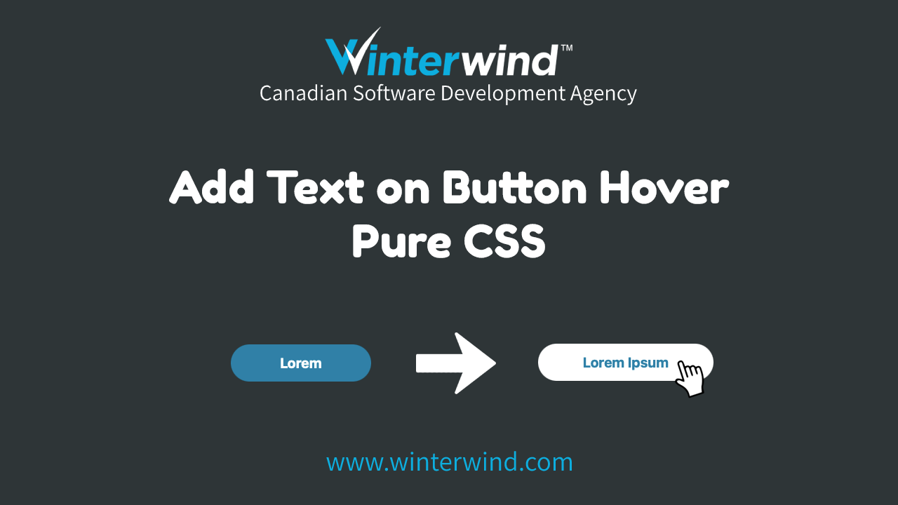 Insert Text to Button on Hover Thumbnail