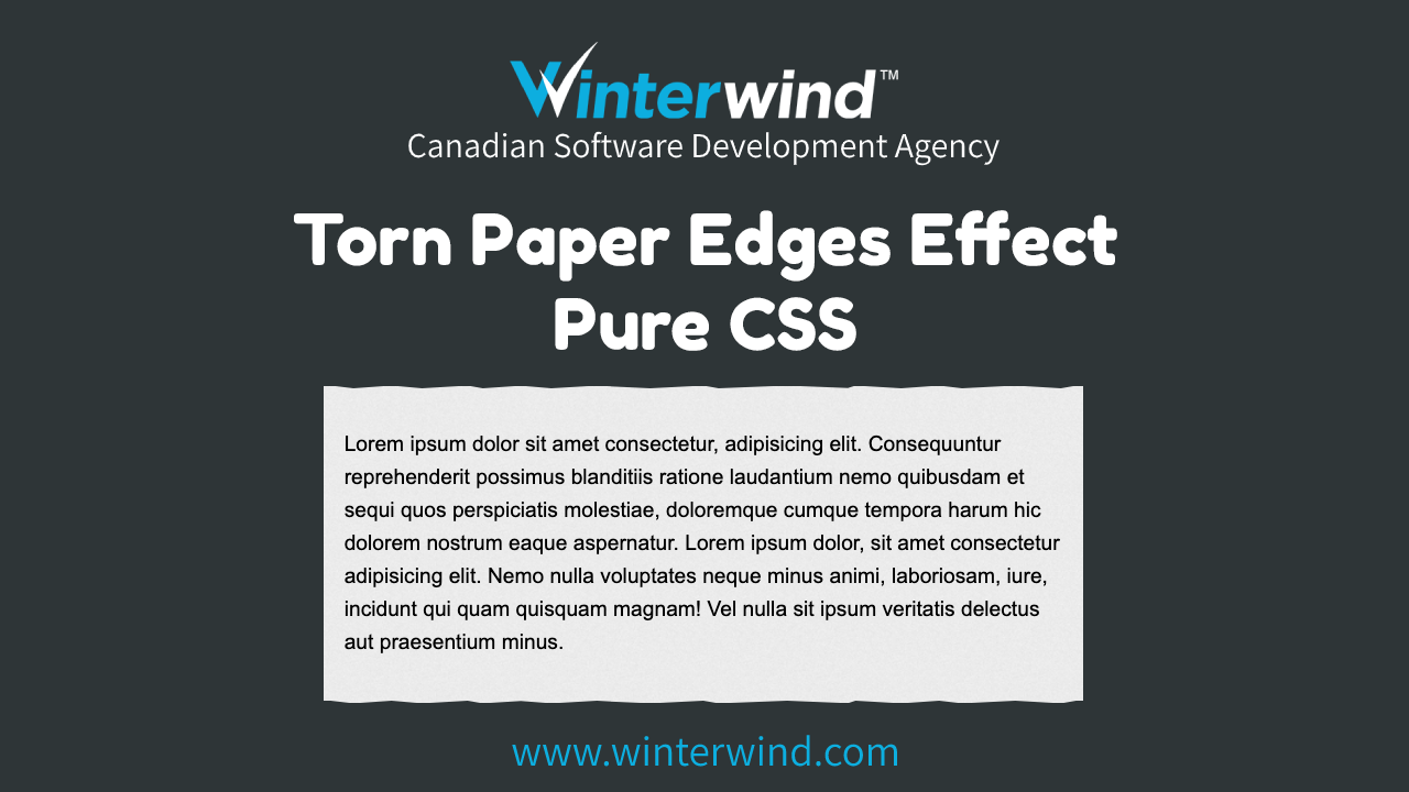 Torn Paper Edges Effect Thumbnail