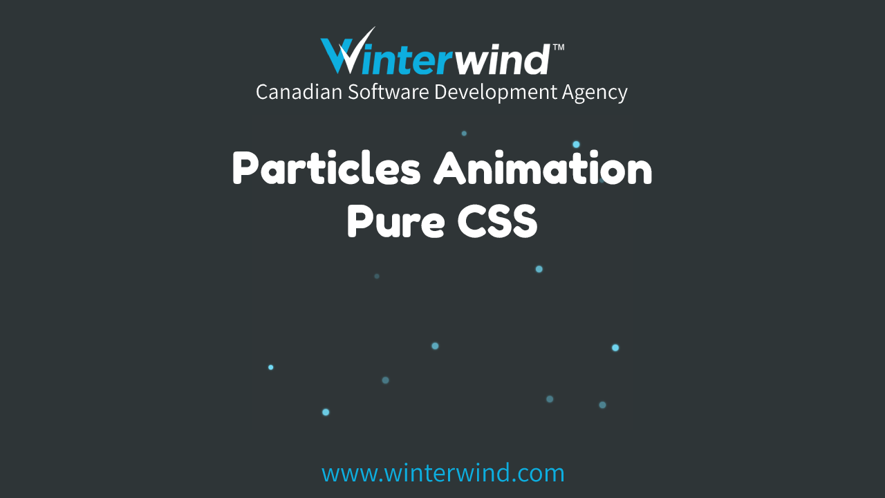 Glowing Particles Animation Thumbnail