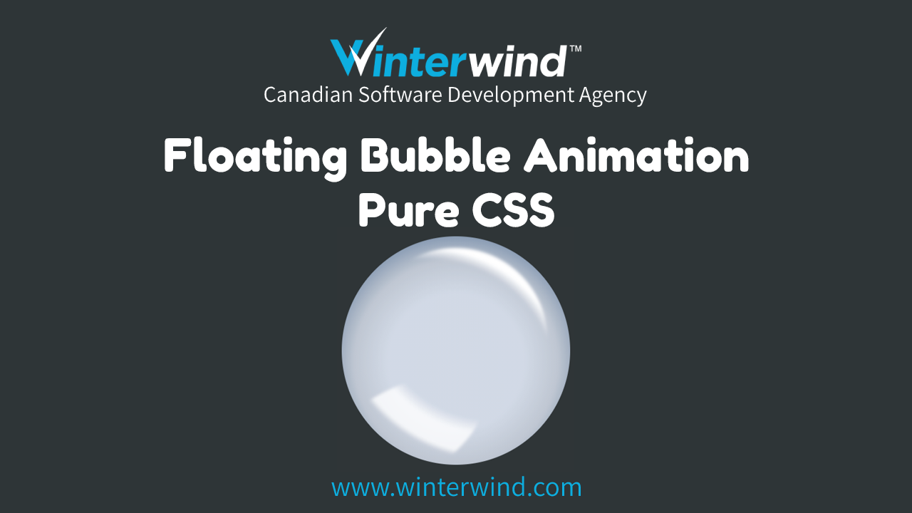 Floating Bubble Animation Thumbnail