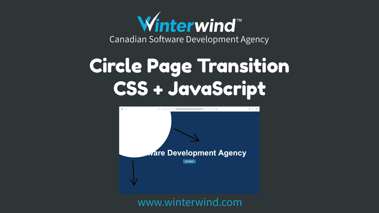 Circle Page Transition Thumbnail