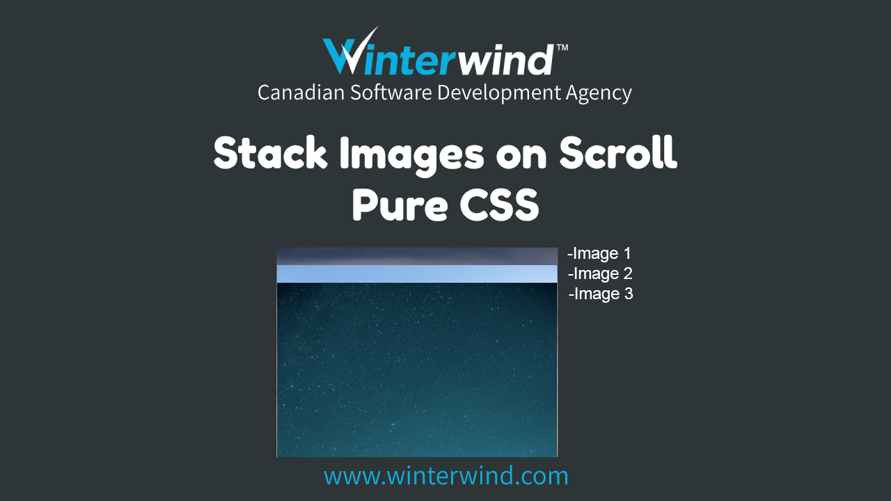 Stack Images on Scroll Thumbnail