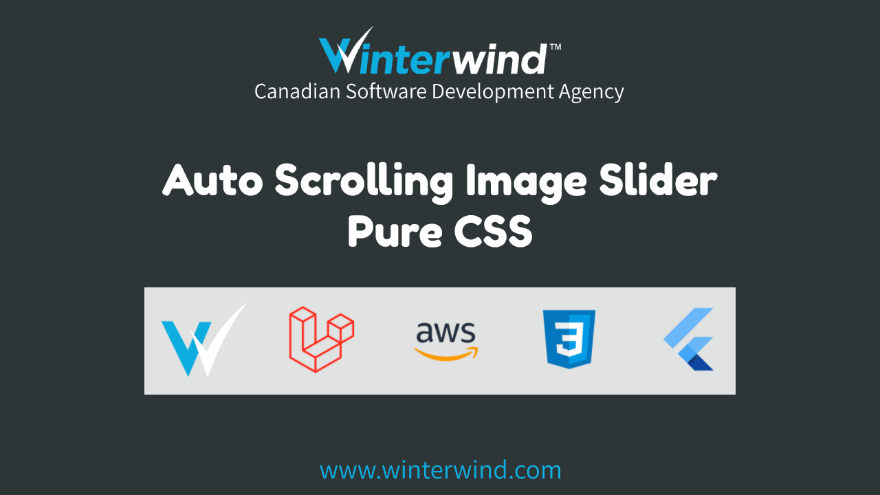 Auto Scrolling Image Slider Thumbnail