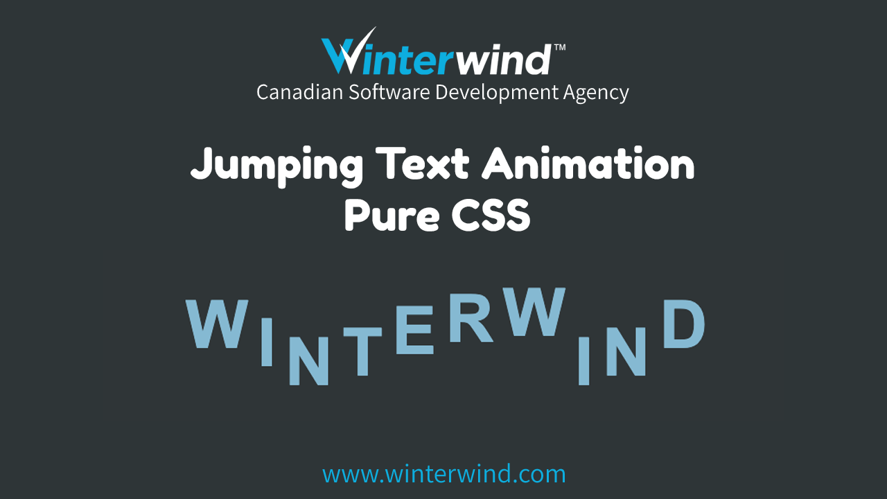 Jumping Text Animation Thumbnail