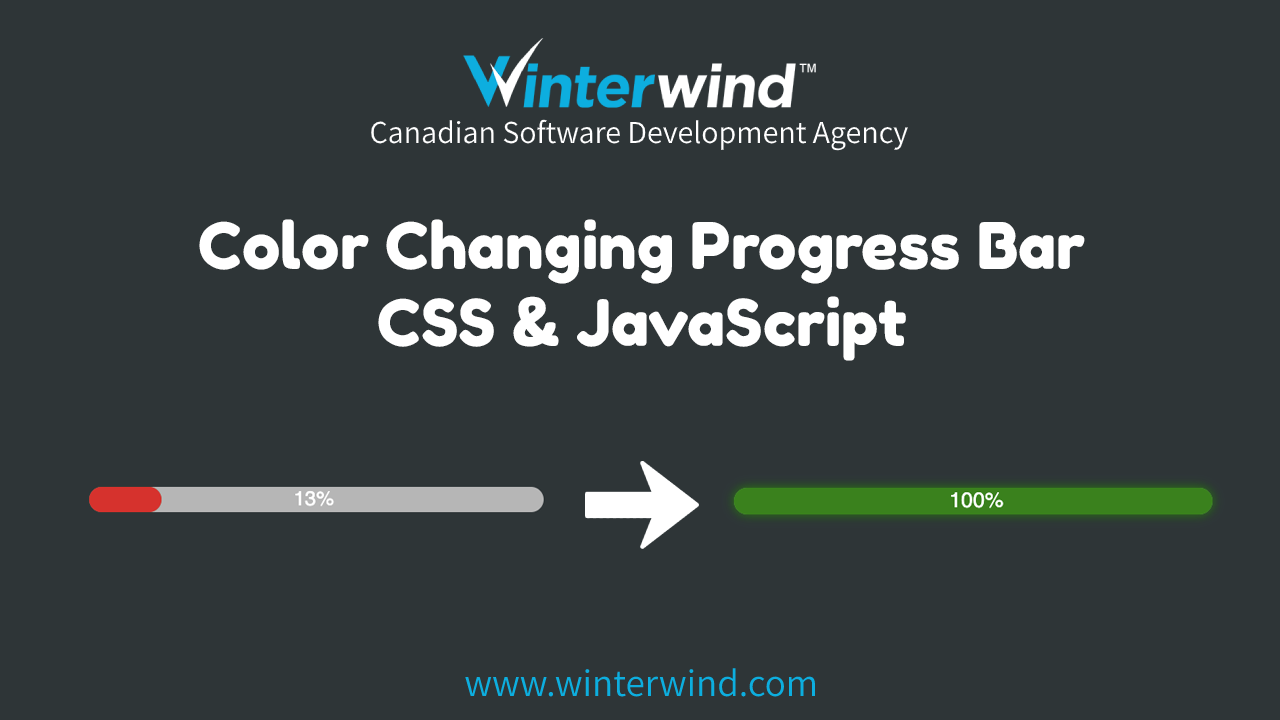 Progress Bar Changing Color Animation Thumbnail
